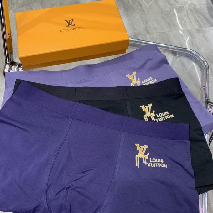 3-pac Louis Vuitton Boxer Shorts ID:20220807-279